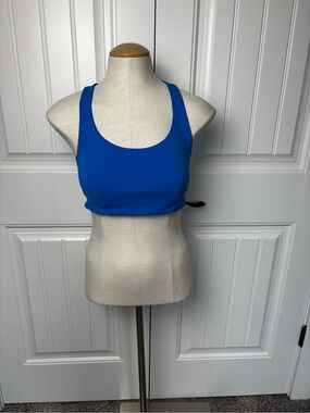 Lululemon Blue Athletic Sports Bra Racerback